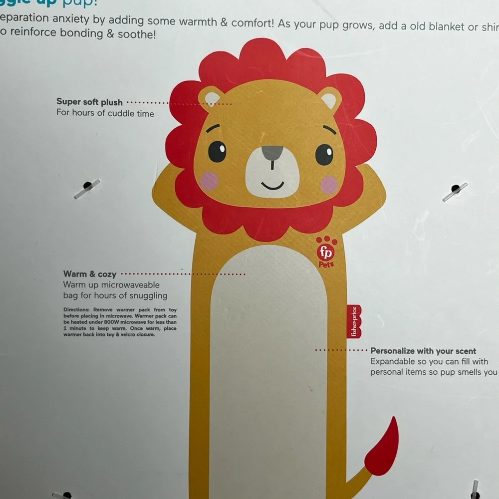 NEW Fisher Price Anxiety Comforting Dog Toy 